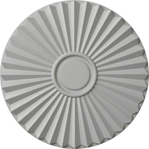 Ekena Millwork Shakuras Ceiling Medallion (For Canopies up to 5"), Hand-Painted Frost, 19 3/4"OD x 1 3/8"P CM20SHFRF - main